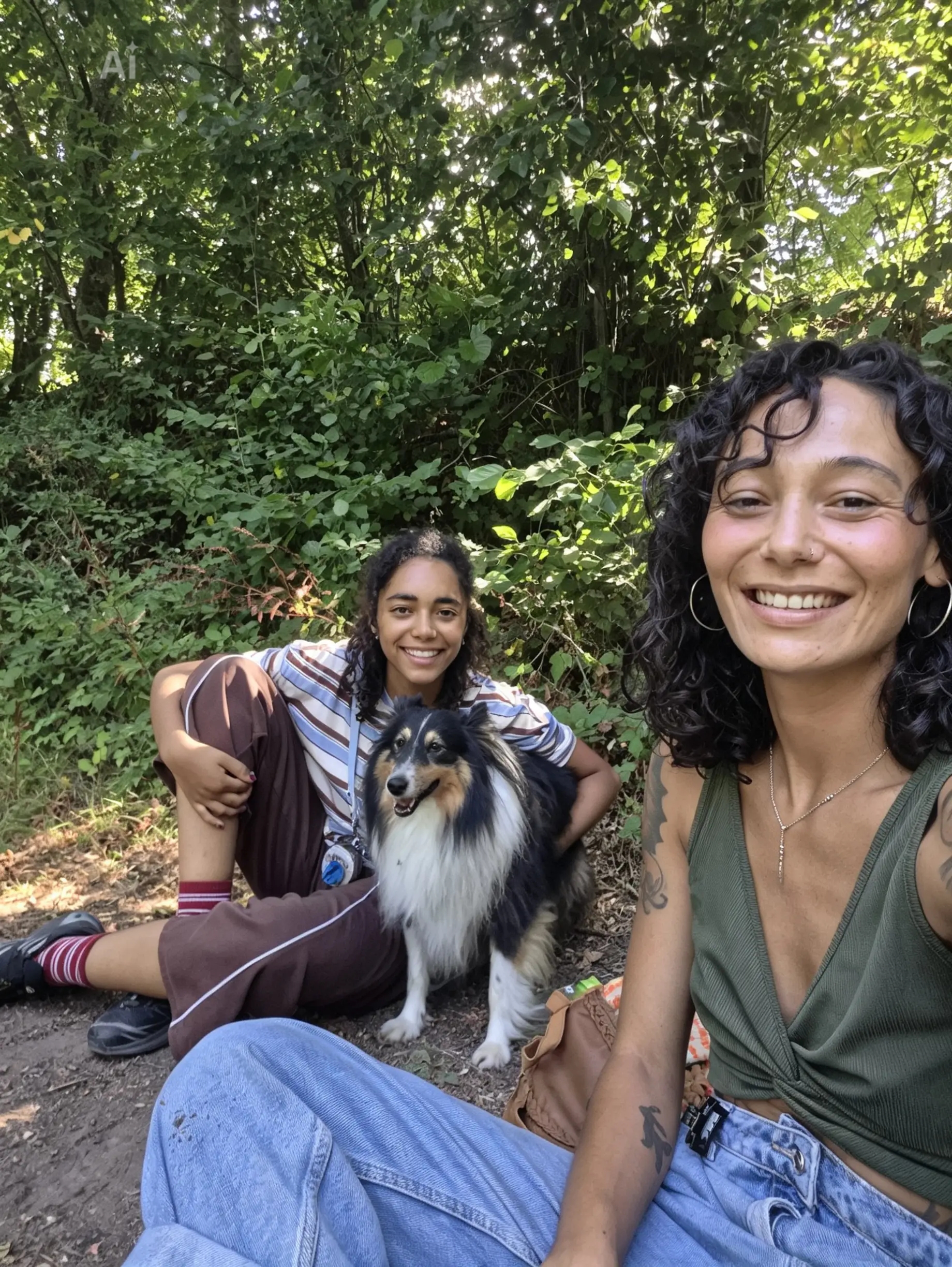 Rencontre Le Lien avec une personne et son chien